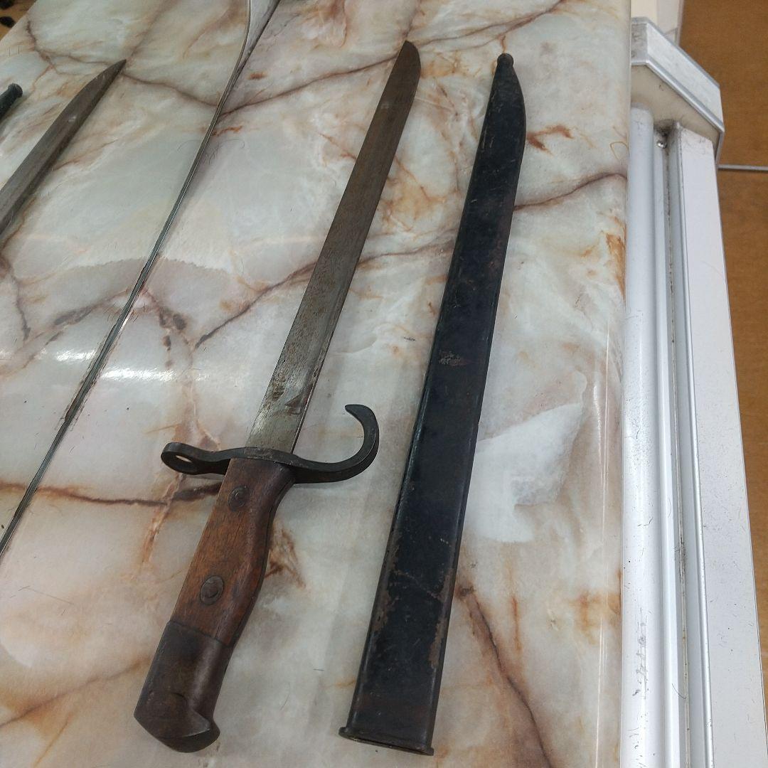 日本軍　軍刀　30年式銃剣　軍事訓練用　模造刀 ヴィンテージ 希少価値