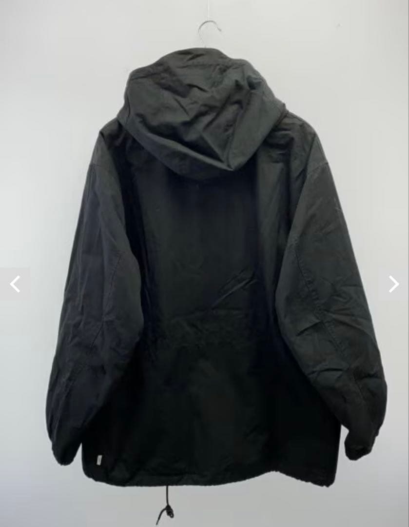 WTAPS ブラック フード付きジャケット X 04