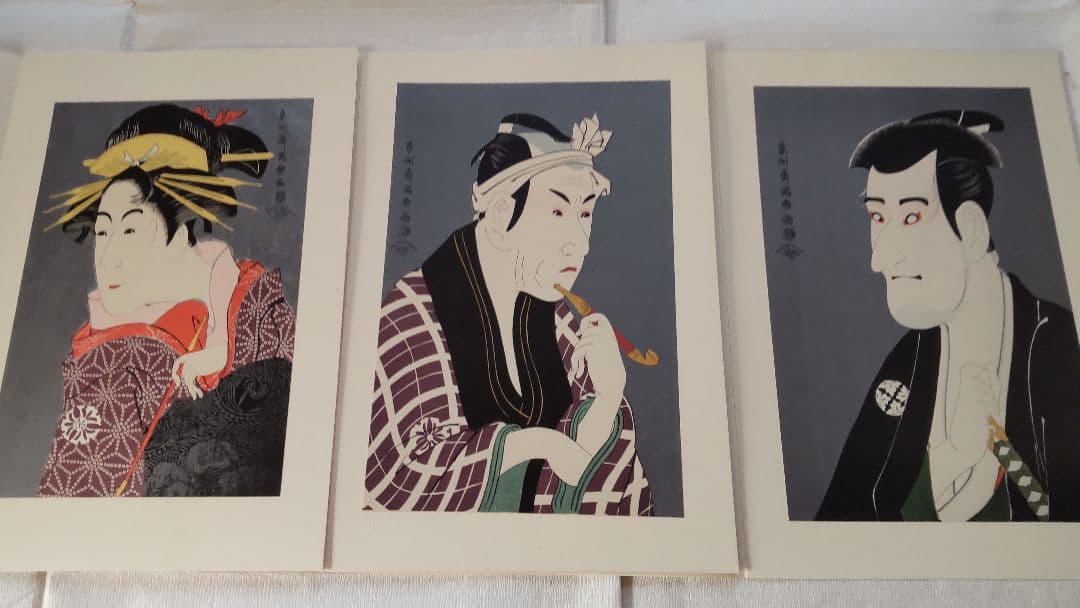 浮世絵版画★画装用画★6冊セット★写楽SHARAKU★２４枚セット★シリーズ6