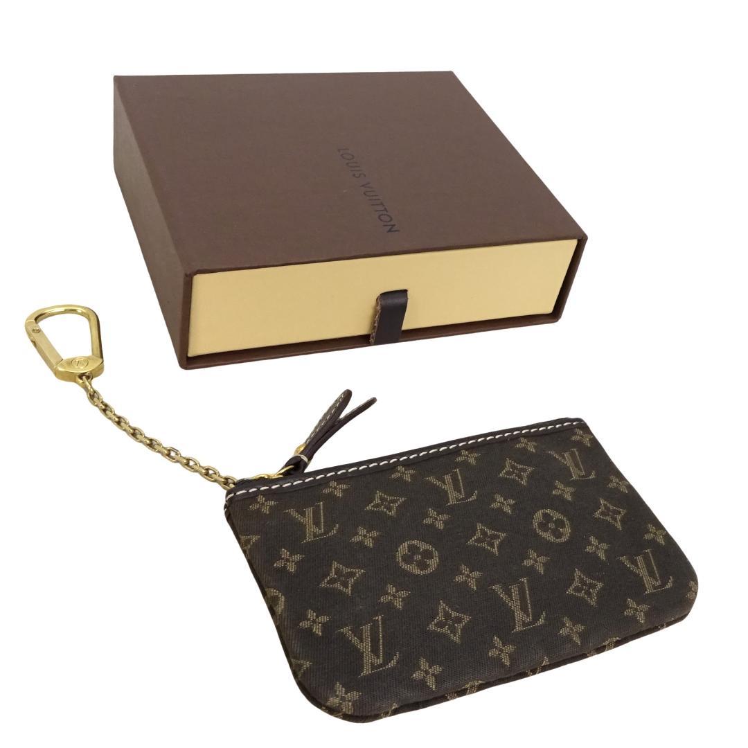 本物良品■ヴィトン■イディール ポシェット・クレ キーホルダー付ケース