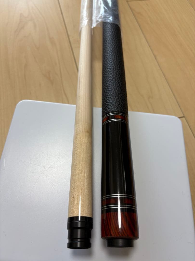 【新品】品質ハンドメイド 3Aメイプル × ココボロ ×本革グリップ12.4mm