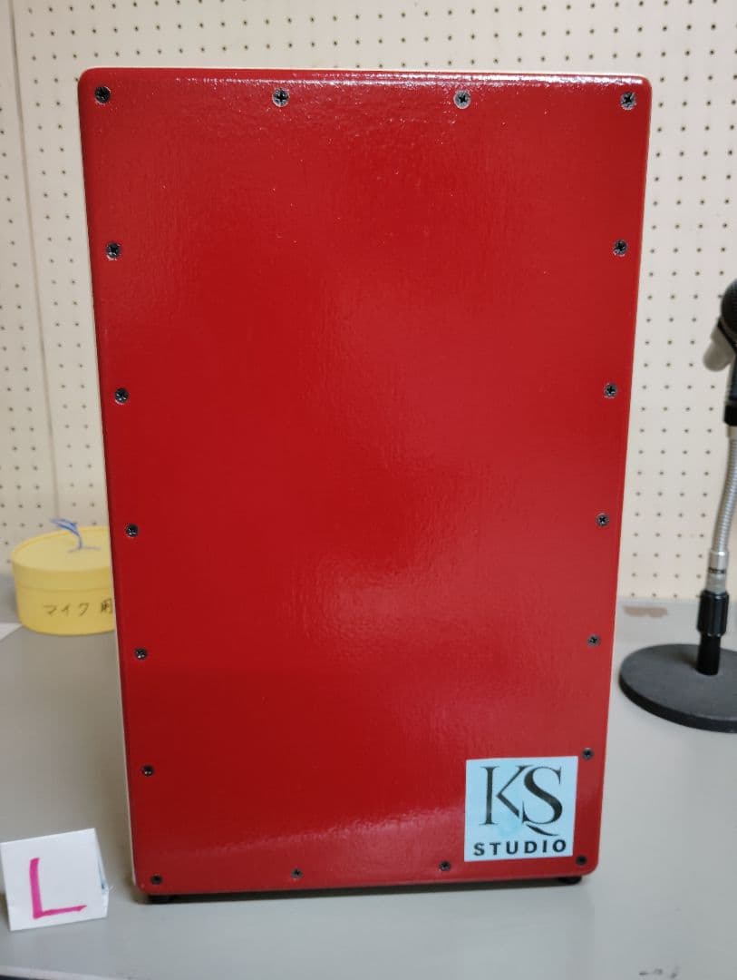KS STUDIO 赤いカホン