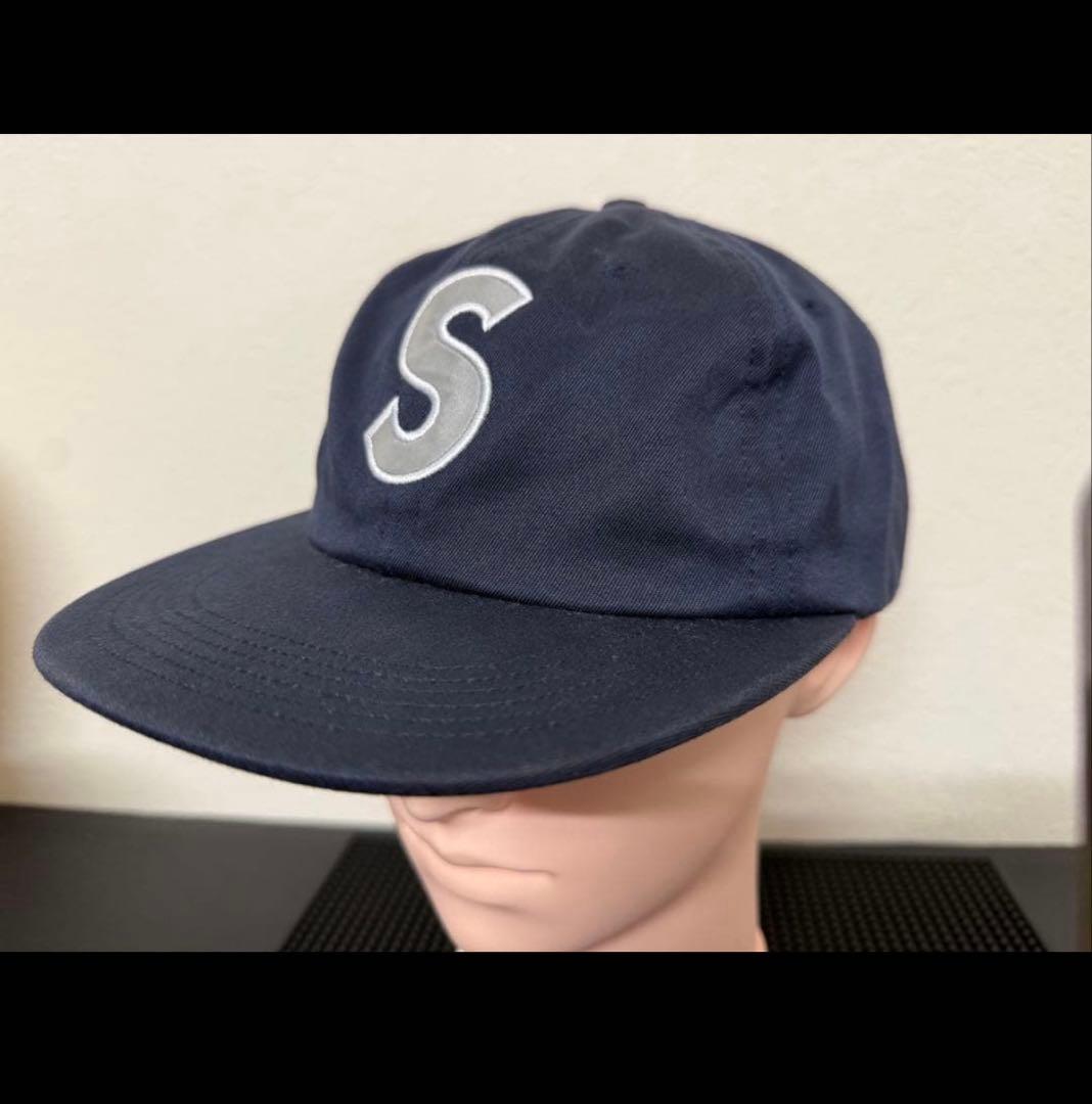 【未使用】Supreme Sロゴキャップ　ネイビー ベースボールキャップ