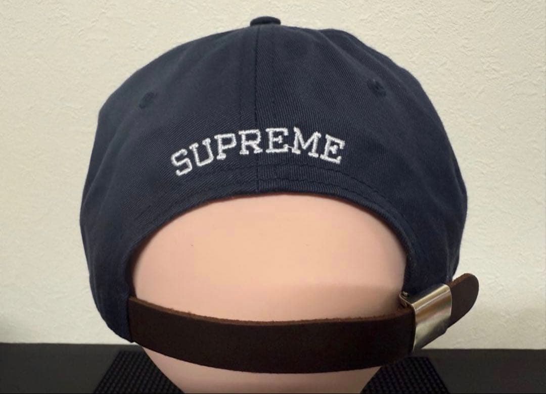 【未使用】Supreme Sロゴキャップ　ネイビー ベースボールキャップ
