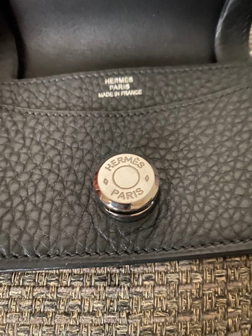 HERMES 超レア新品未使用ドゴンケース黒　カードケース