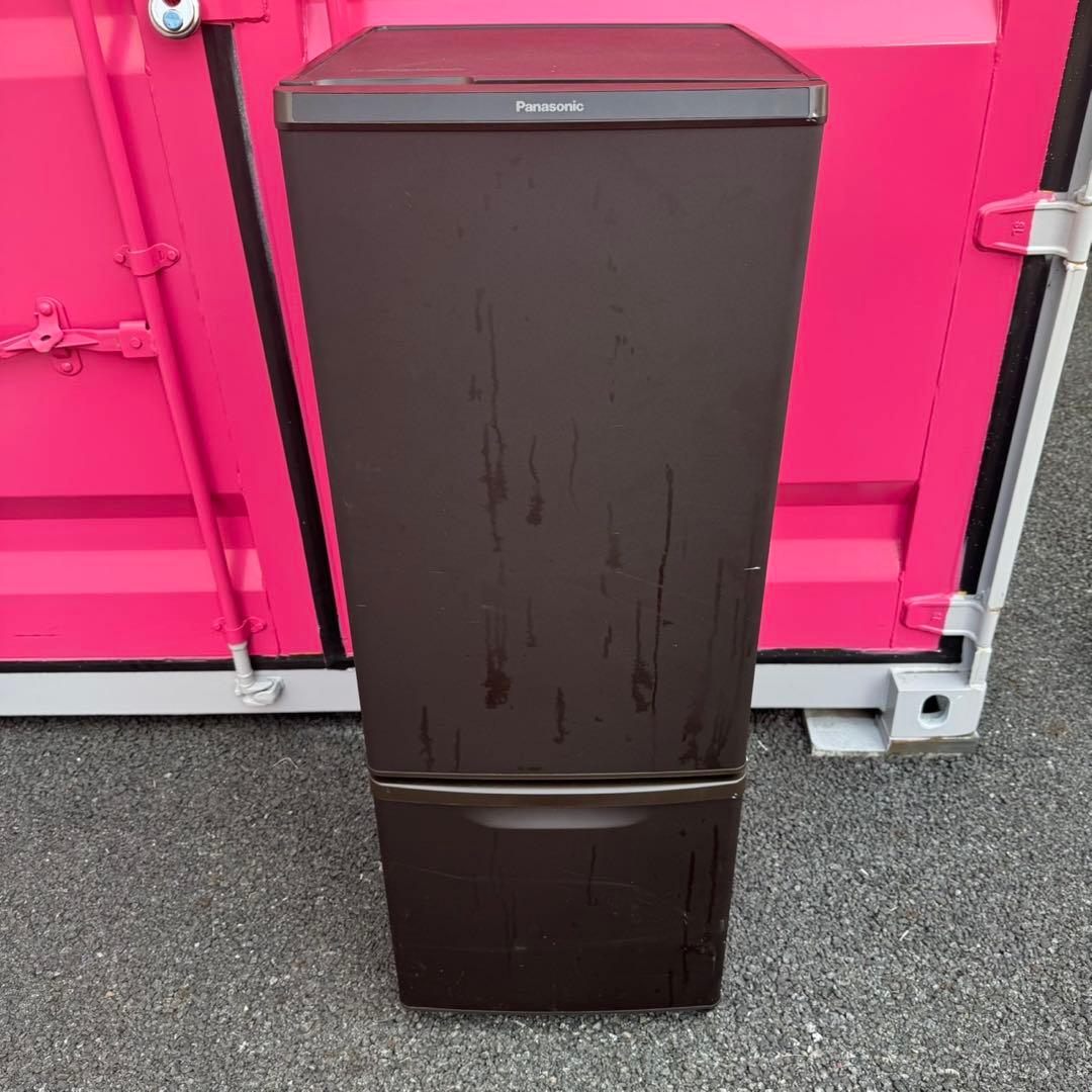 TH1★2021年製★パナソニック　冷蔵庫　マットブラウン　一人暮らし