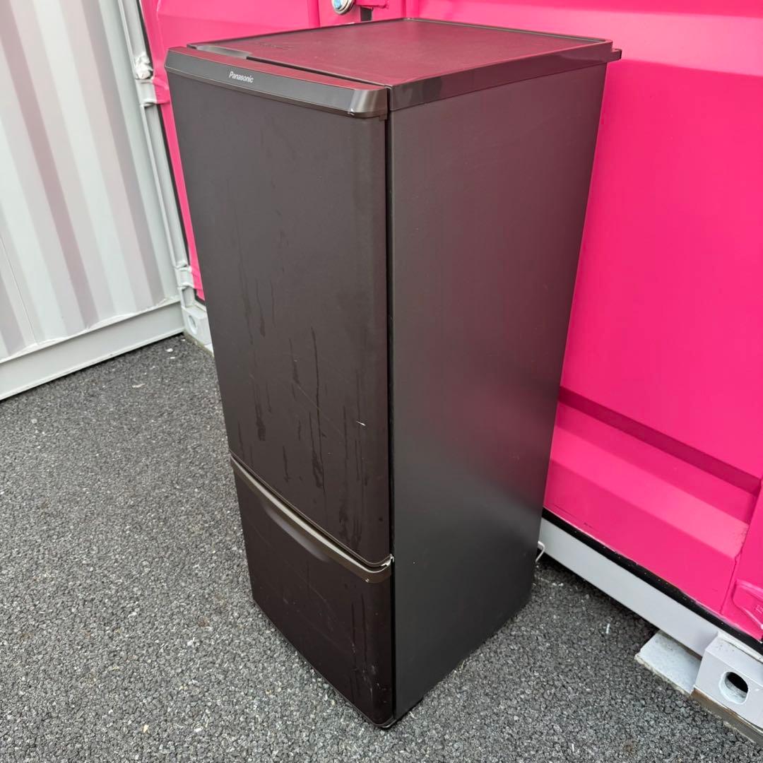 TH1★2021年製★パナソニック　冷蔵庫　マットブラウン　一人暮らし