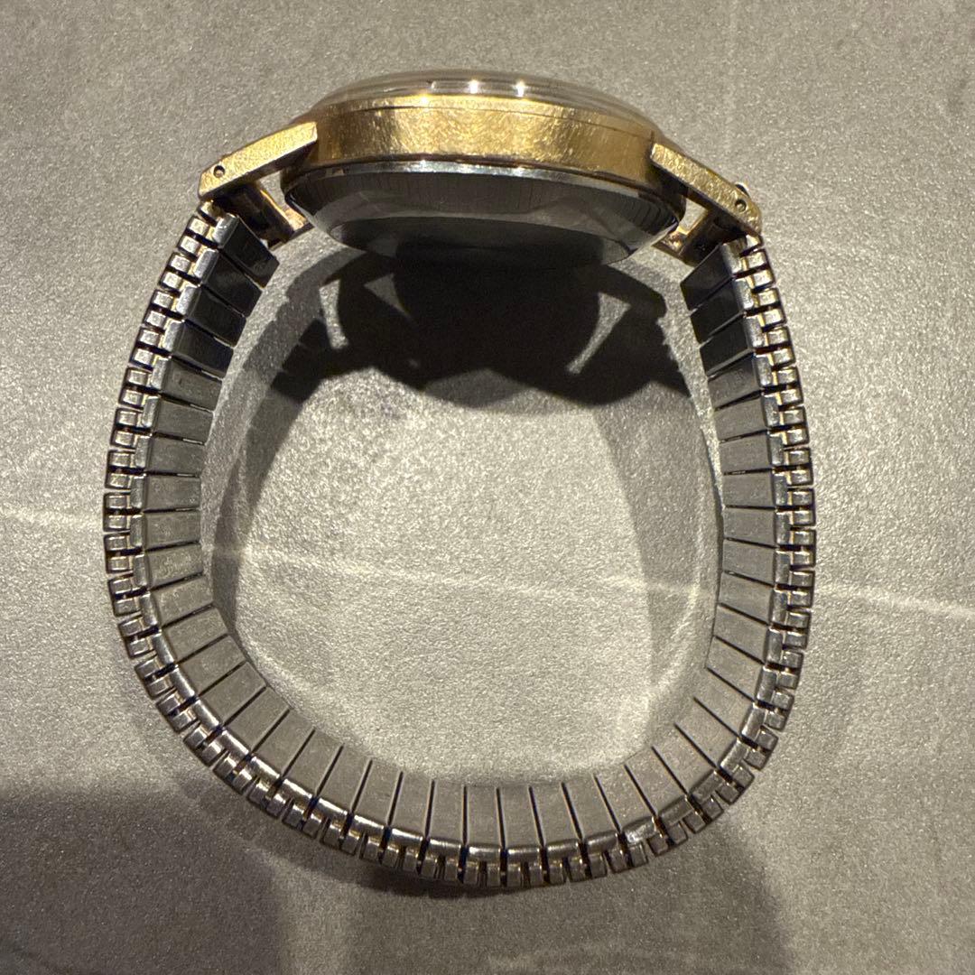 シチズン アラーム 19石 PHYNOX ゴールド メンズ 腕時計