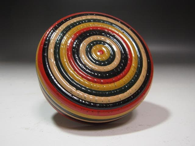 たか☆ 弘斉造　独楽中棗　裏千家　十四代　淡々斎の花押☆y268