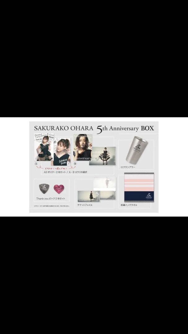 大原櫻子 ５周年記念 完全受注生産限定品 激レア