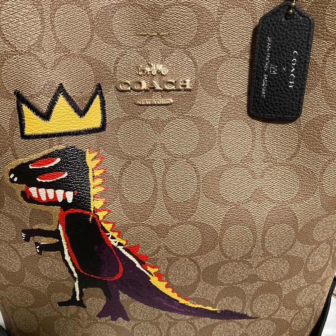 COACH バスキアコラボトートバッグ