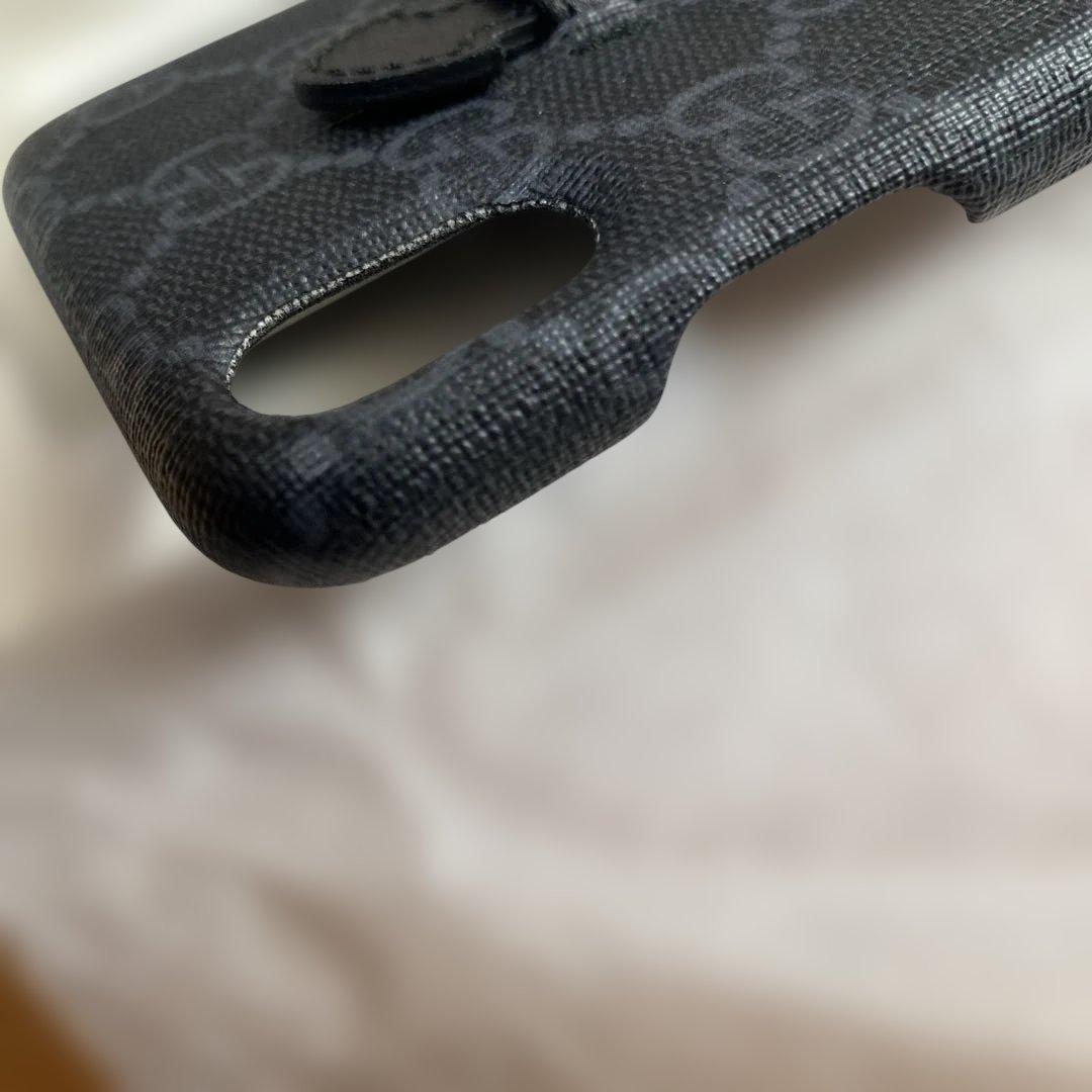 GUCCI GGパターン レザー iPhoneケース