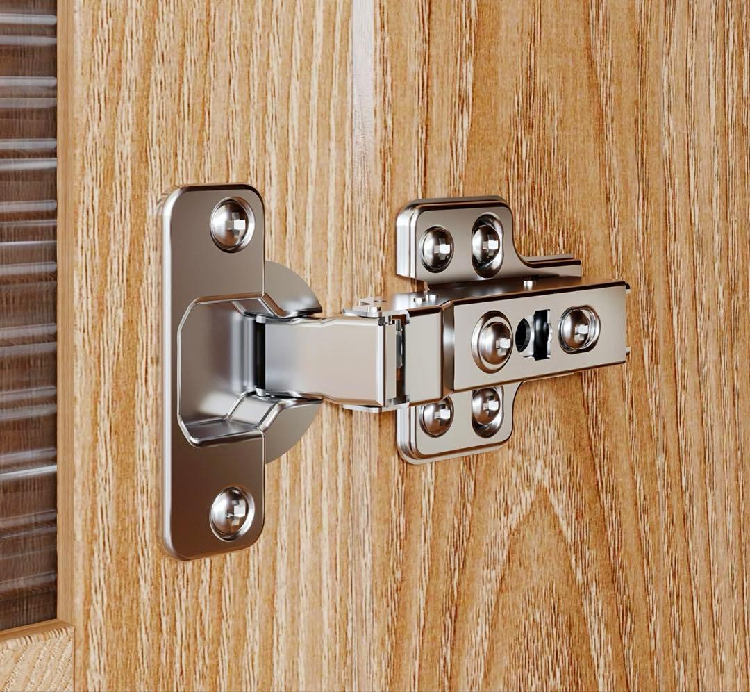 キャビネット サイドボード LEDライト付 両開き扉収納 木目調 幅80cm