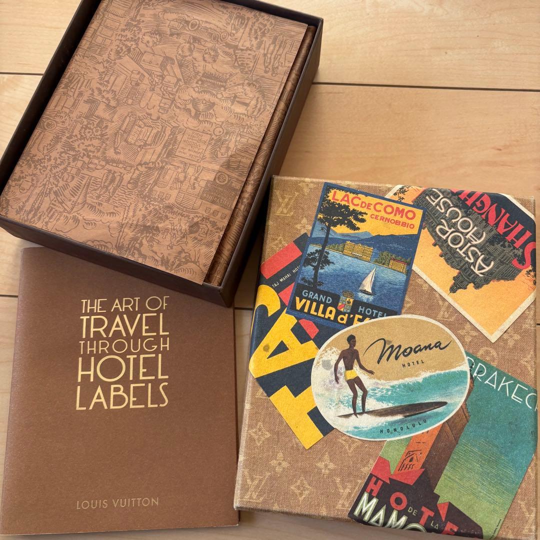 未使用ルイヴィトンLouis Vuitton30ポストカードホテルラベルボックス