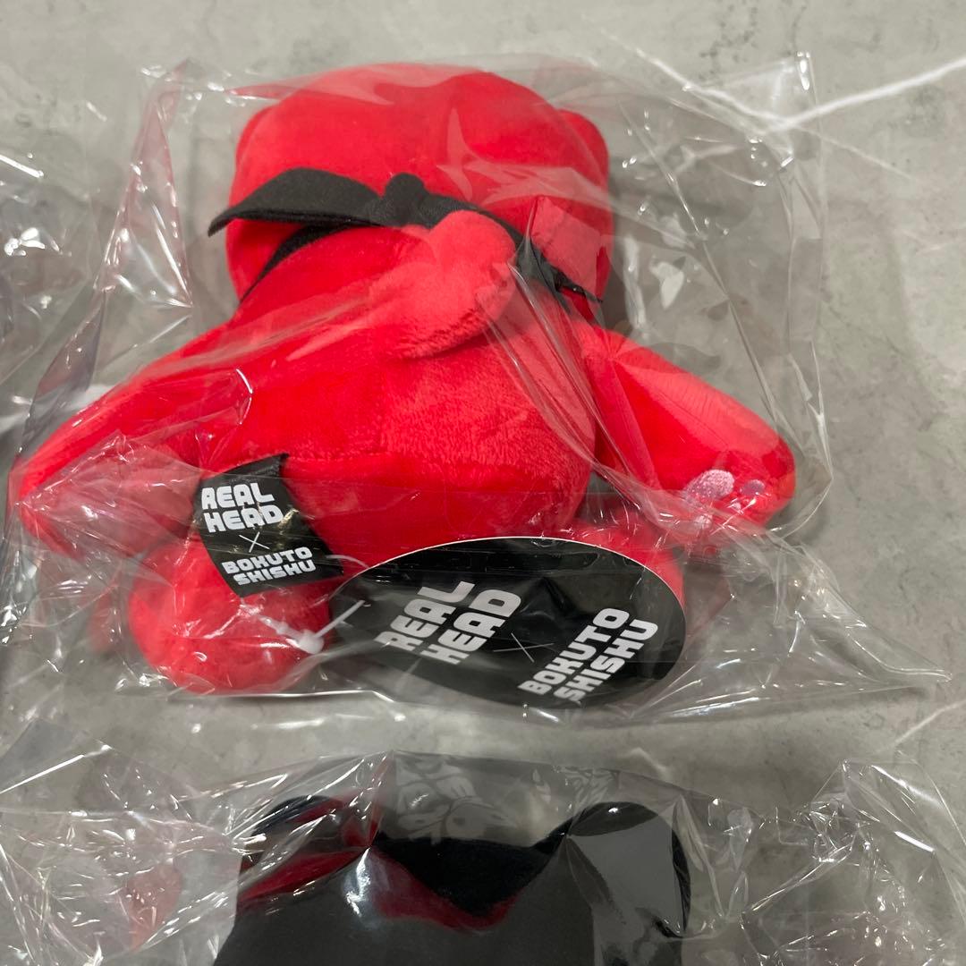 REAL×HEAD フォーチュンキッド ぬいぐるみ 5種セット　リアルヘッド