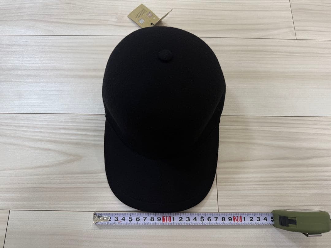 バーバリー　ウール　カシミヤ　キャップ ブラック　 S　メンズ　レディース