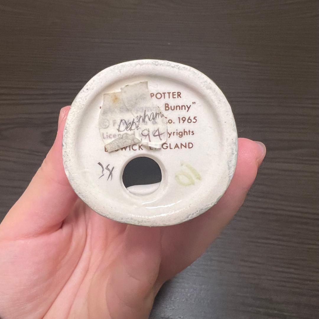 【英国製】ベスウィック ピーターラビット フィギュリン 6体セット 陶器 置物