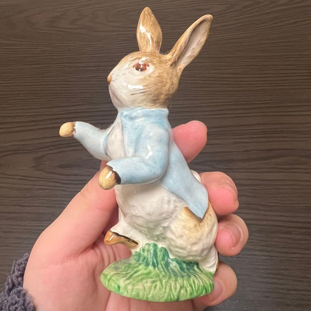 【英国製】ベスウィック ピーターラビット フィギュリン 6体セット 陶器 置物