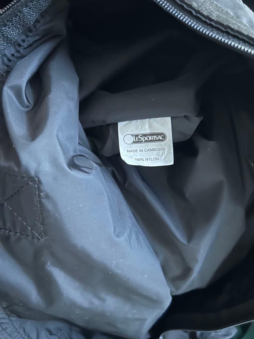 レスポートサック　ボストンバッグ　黒　【せいちゃん】