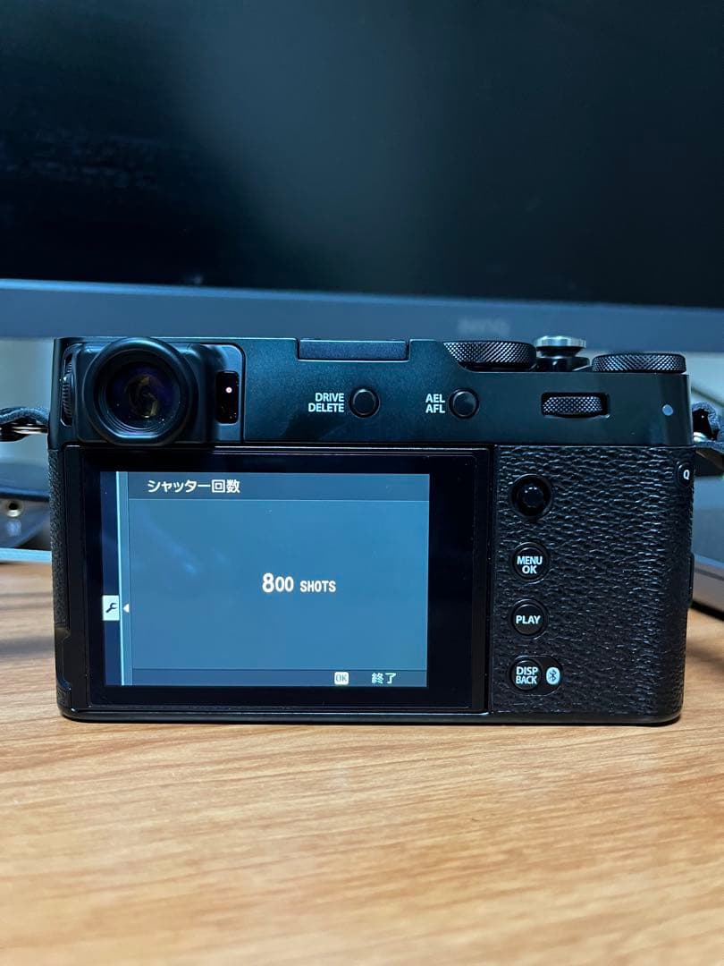 Fujifilm x100vi ブラック　800shots