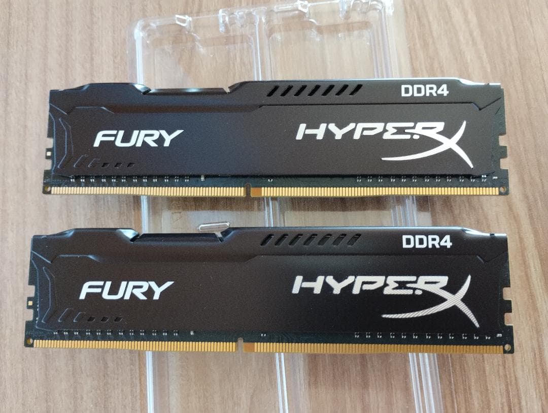 Kingstone キングストン Micron製DDR4 8GB　エラーなし