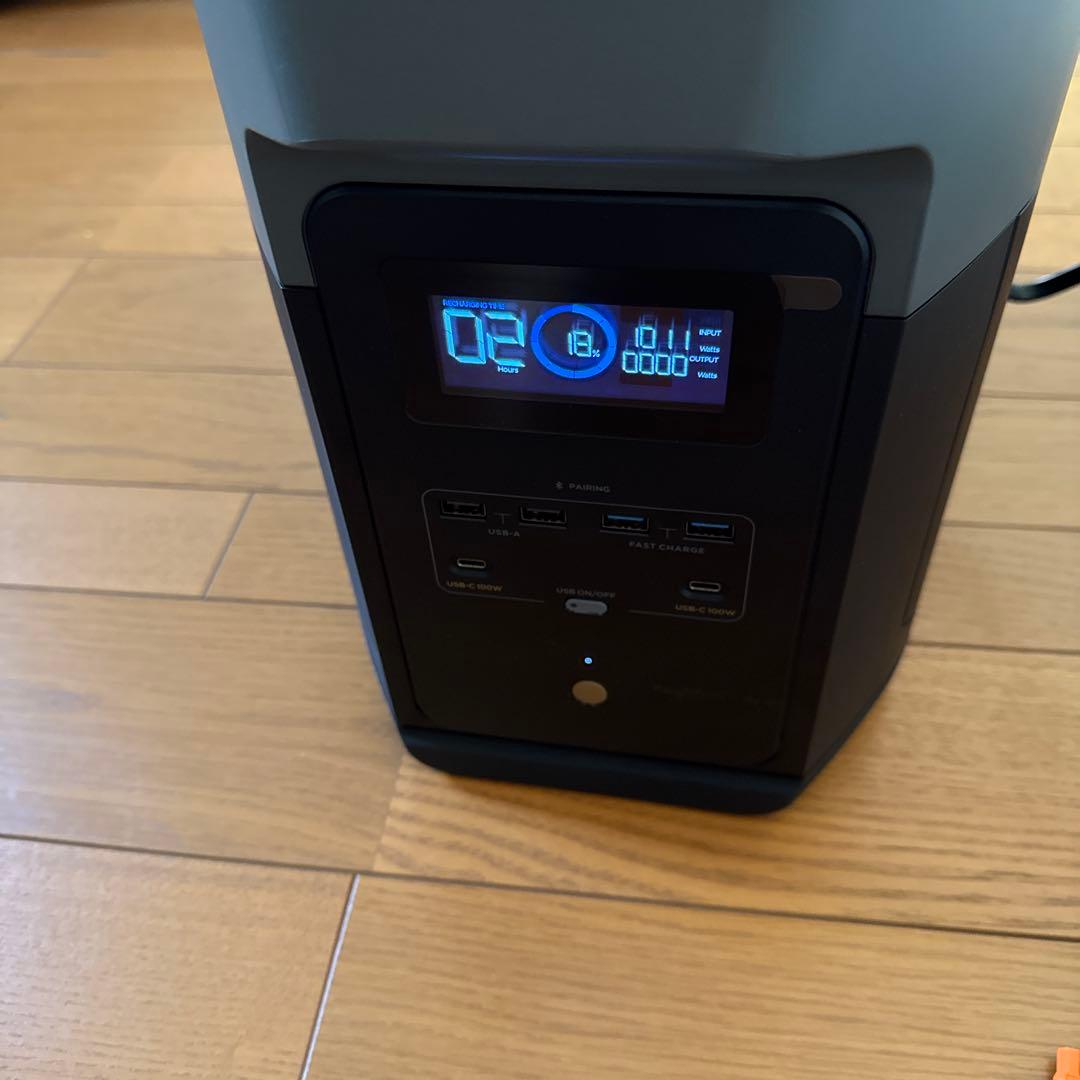 ポータブルバッテリー ECOFLOW. DELTA 2 Max