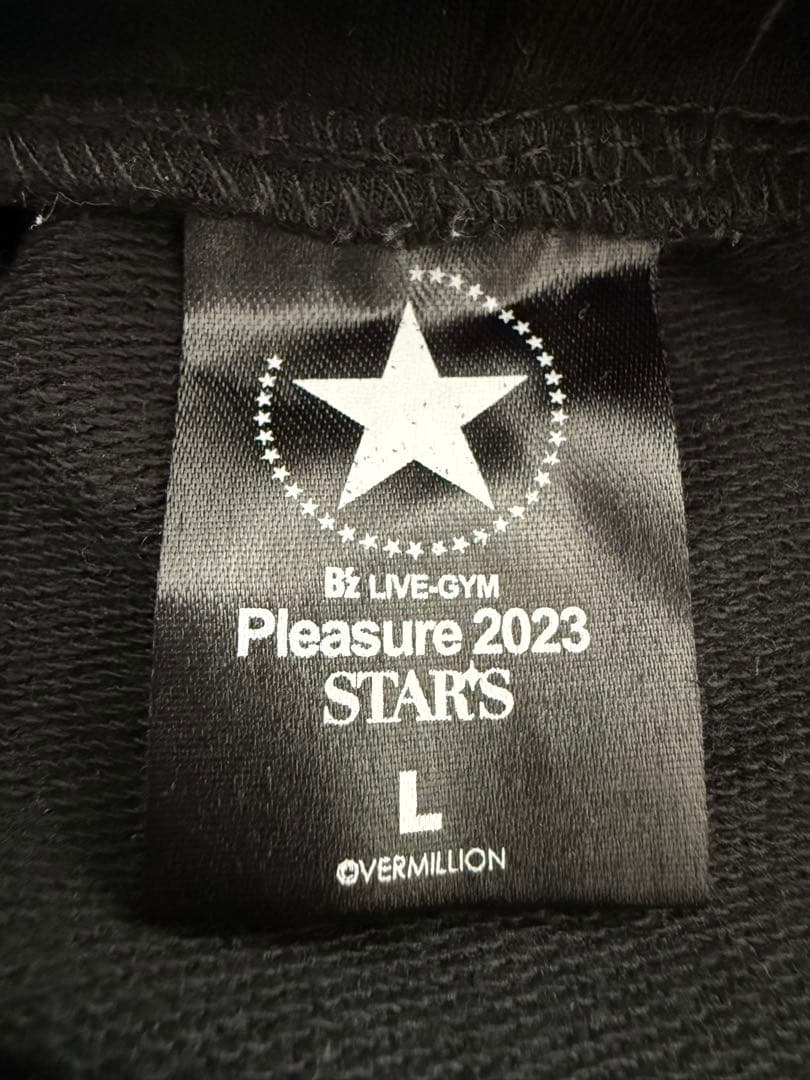 B'z LIVE-GYM pleasure2023 STARS パーカー　L