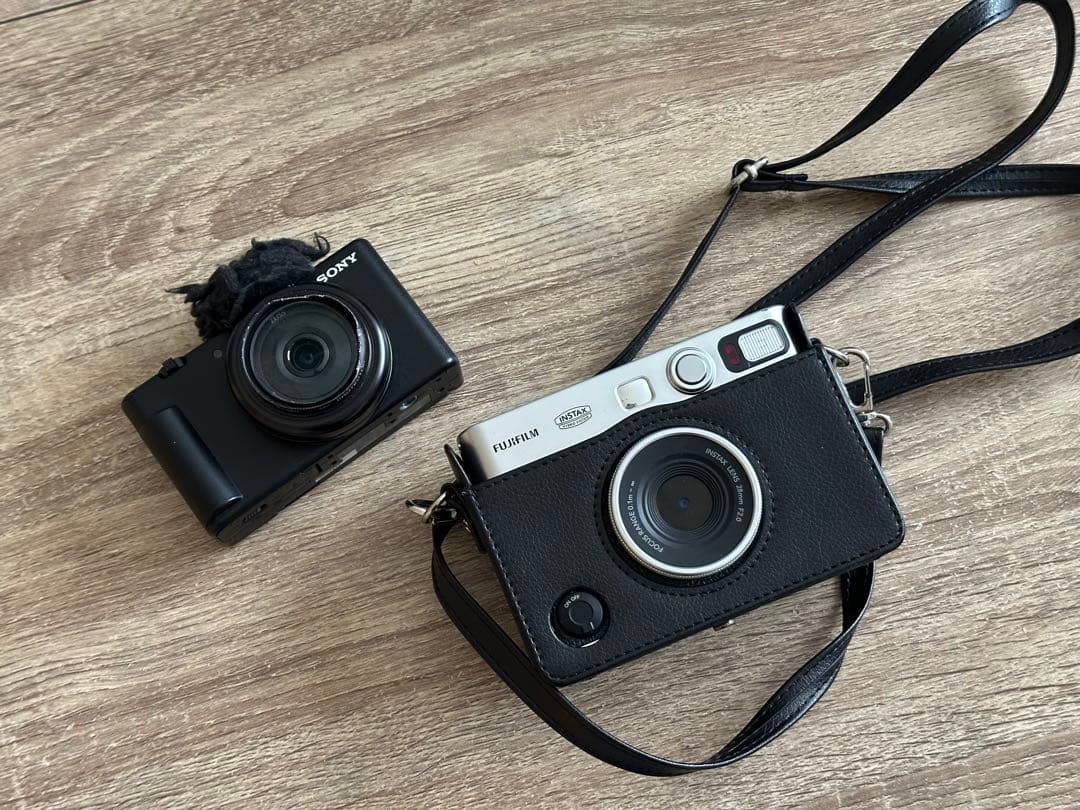 【値下げ】 sony vlogcam ZV-1F & instax mini