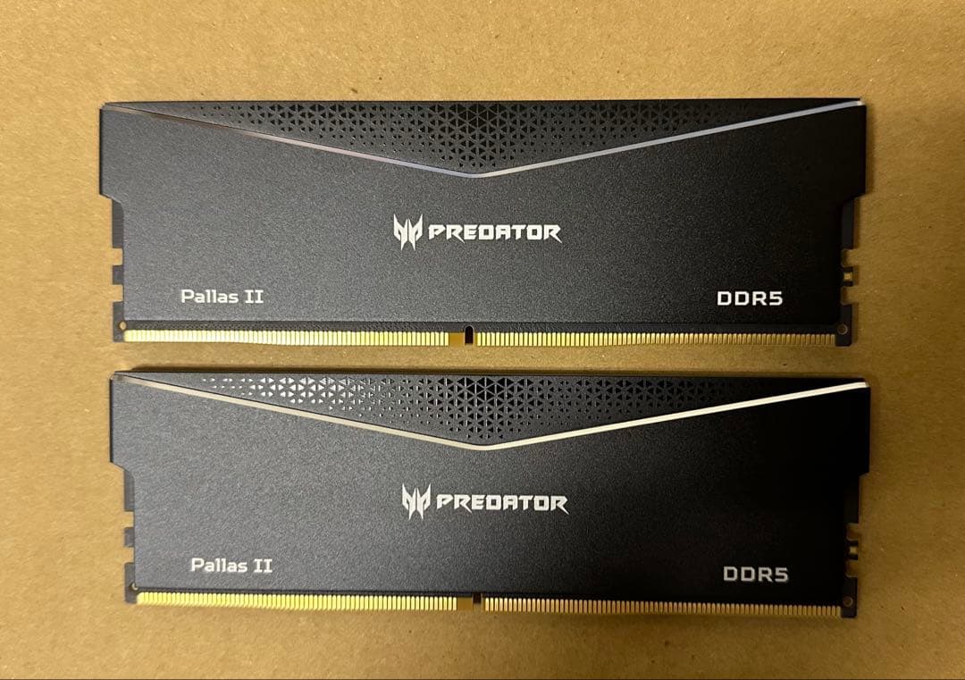 メモリー Acer Predator Pallas II DDR5 64GB 6000