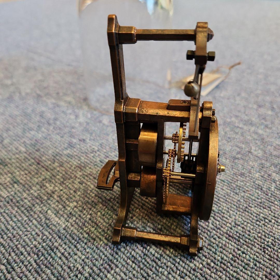 Guild Clock 金属製 ギルドクロック ガラスドーム付き