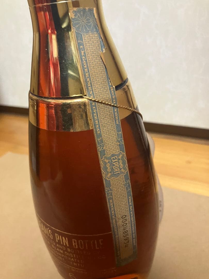 ビームス 6年 ピンボトル　BEAM'S PIN BOTTLE