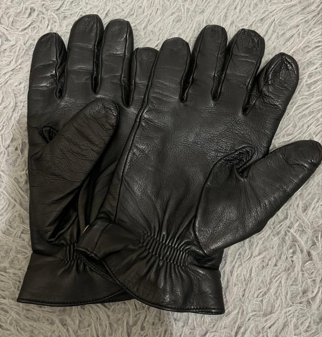 GUCCI グッチ レザー手袋