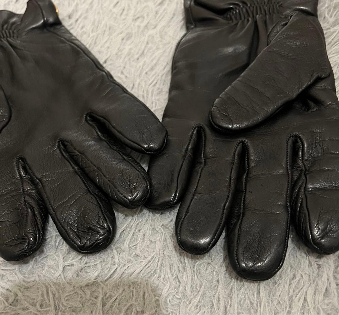 GUCCI グッチ レザー手袋