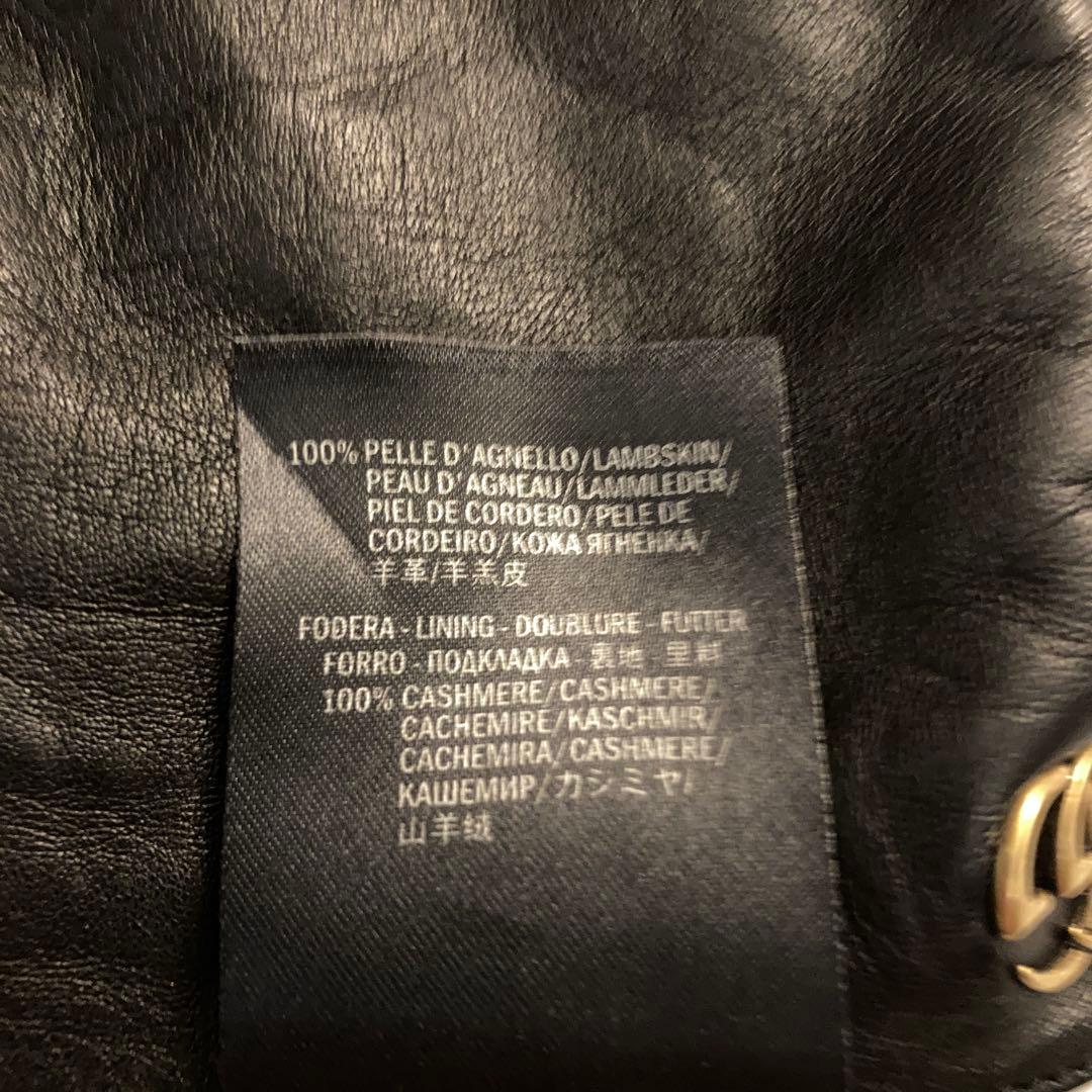 GUCCI グッチ レザー手袋