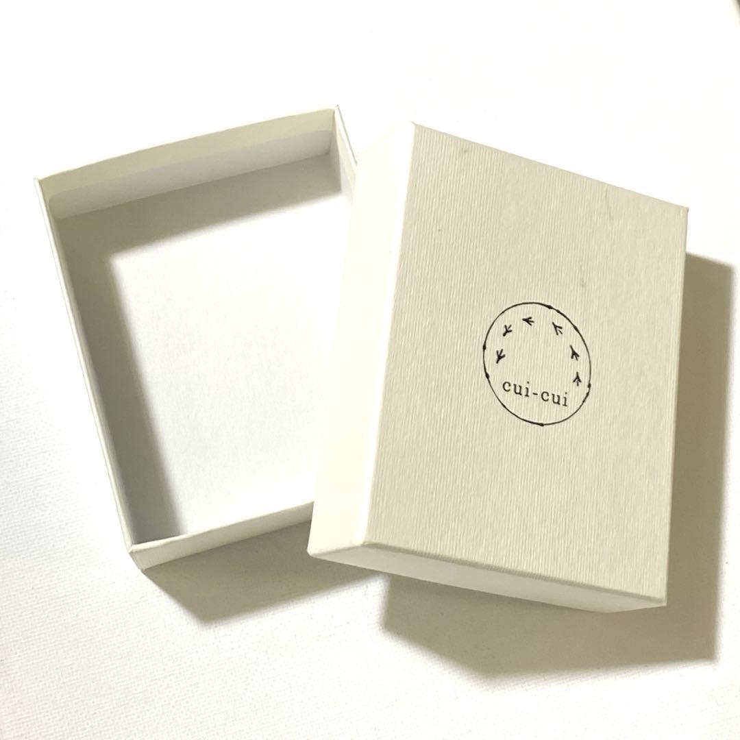 【美品】cui-cui ゴールド メッシュ フープ ピアス | K10YG