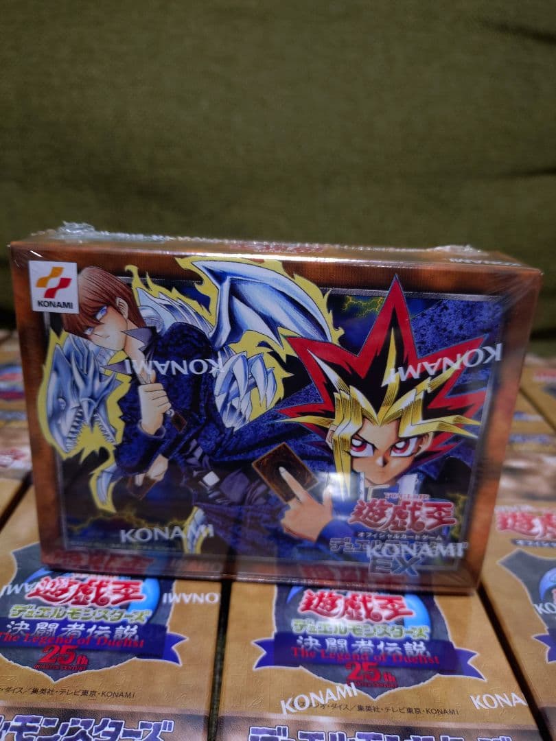 遊戯王OCG 決闘者伝説 25周年記念 12box EX 復刻版 1boxセット