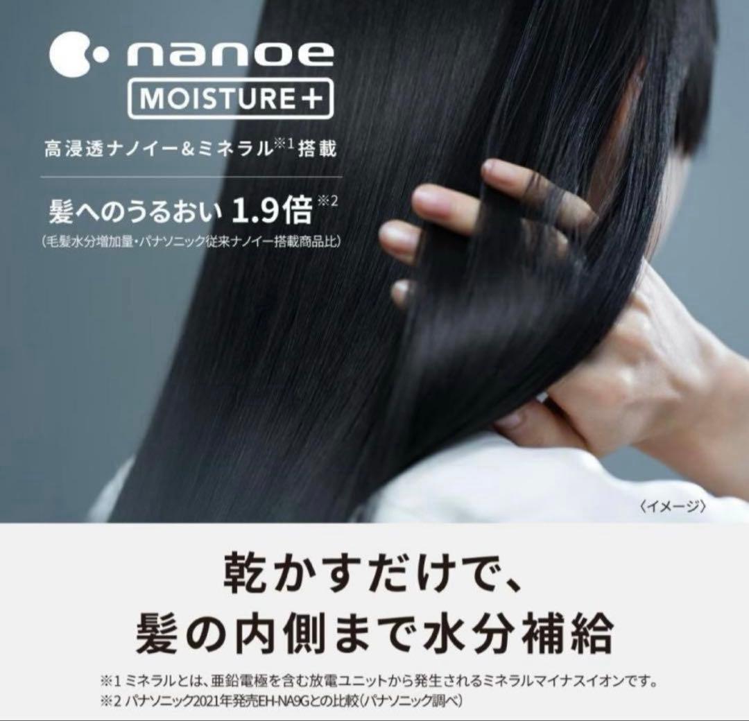 ヘアドライヤー ナノケア 高浸透ナノイー&ミネラル搭載 EH-NA0J-H