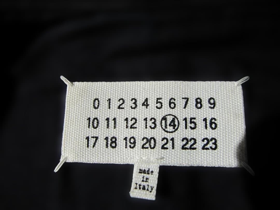 box.E 　Maison Margiela 5zip ハの字ライダース