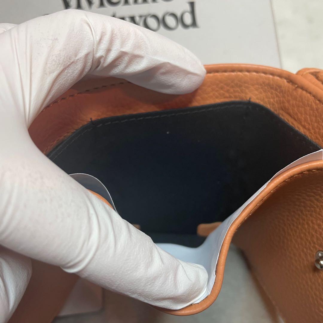 Vivienne Westwood 三つ折り財布 ピーチ