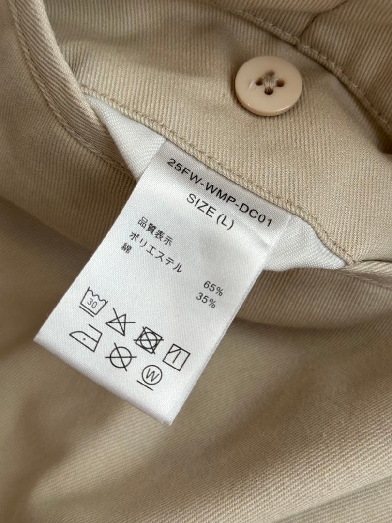 WACKO MARIA × DICKIES ベージュ　L