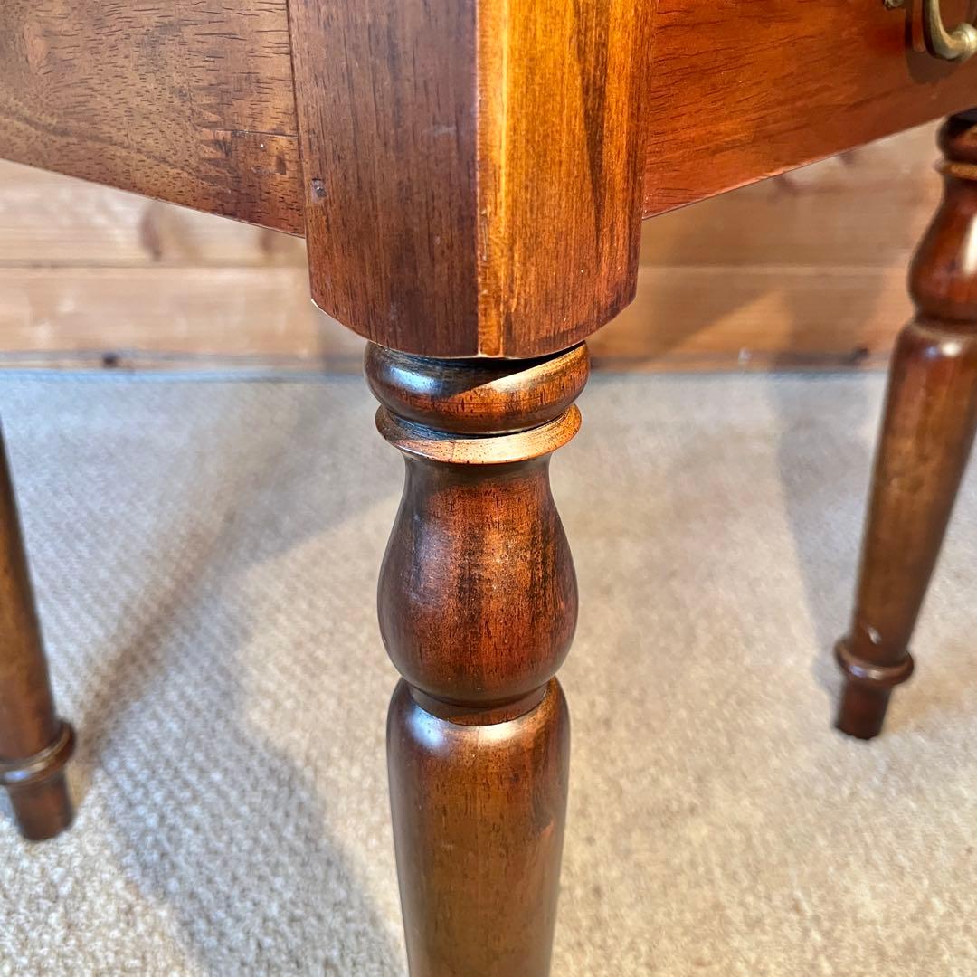 ⭕️【木製サイドテーブル03/04】スツール 置台 ナイトテーブル ヴィンテージ✨