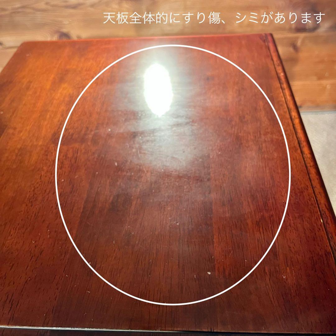 ⭕️【木製サイドテーブル03/04】スツール 置台 ナイトテーブル ヴィンテージ✨