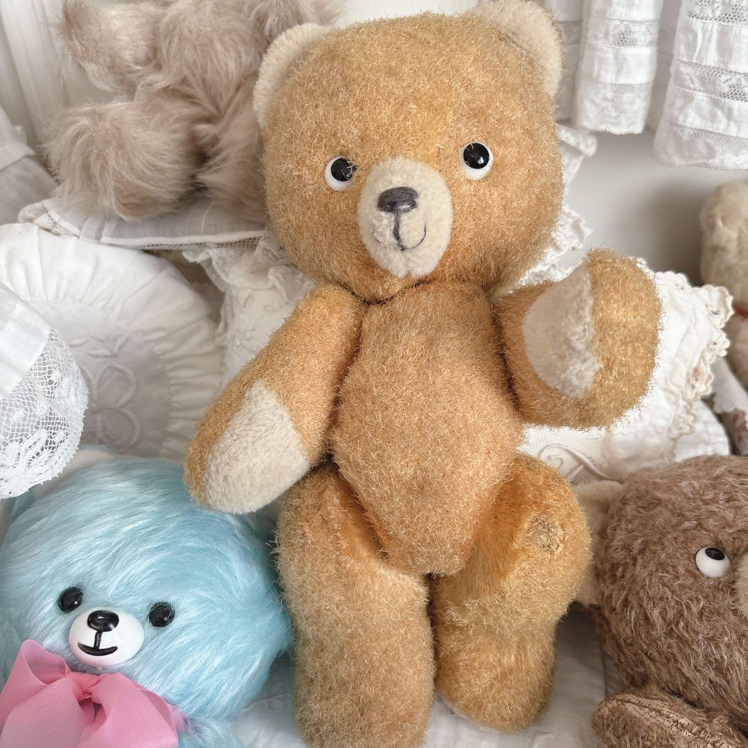 ポンチ目　DDRベア ベルリンベア　アンティークベア　アンティークテディベア