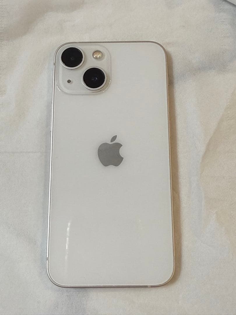 iPhone13mini256GBホワイト新品ガラスフィルム付き