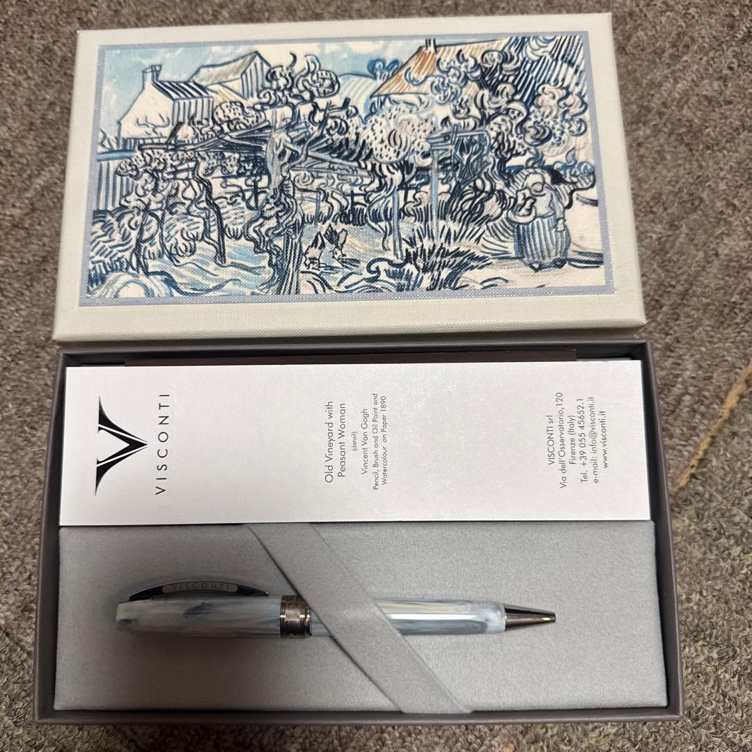 VISCONTI ボールペン　ヴァン ゴッホ 農婦のいる古い葡萄畑