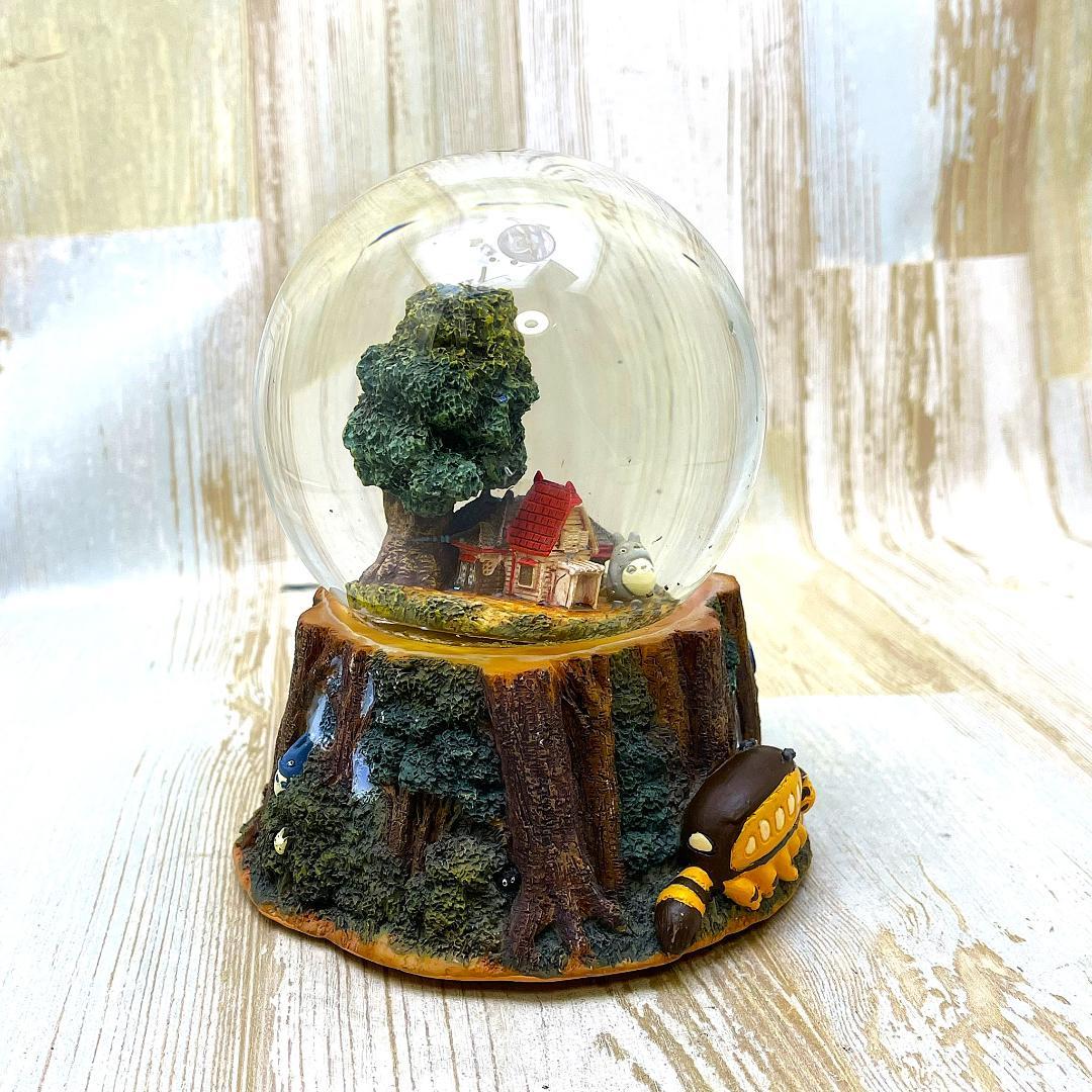激レア★となりのトトロ ネコバス スノーグローブ ウォーターボール オルゴール
