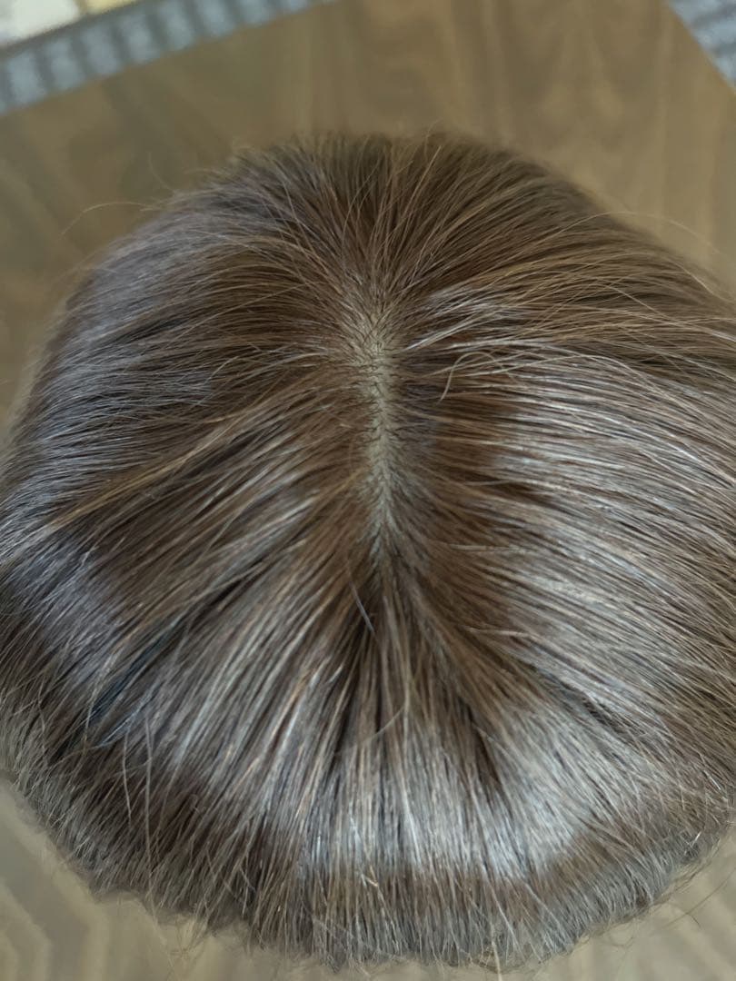 フルウィッグ　ブラウン　ショート人毛100%