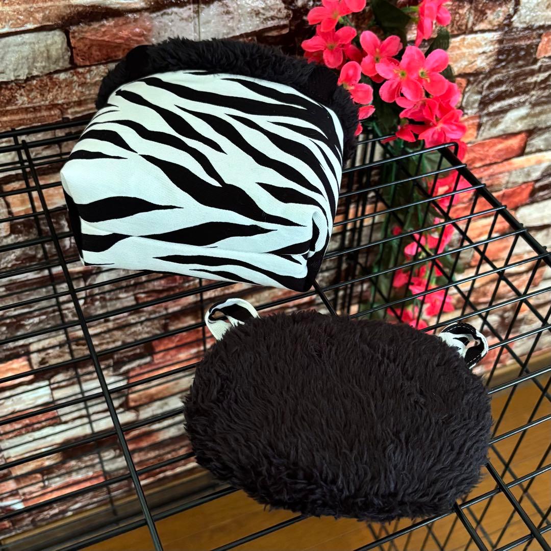 【705】モモンガポーチ(蓋付き)・シングルハンモック(お布団付き)