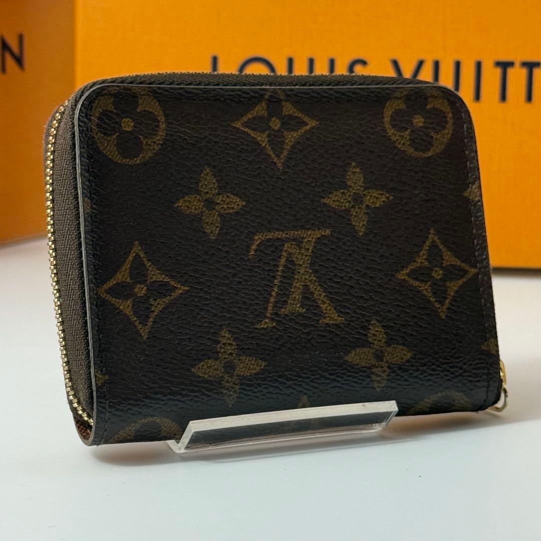 ヴィトン モノグラム ジッピーパース PVC ブラウン