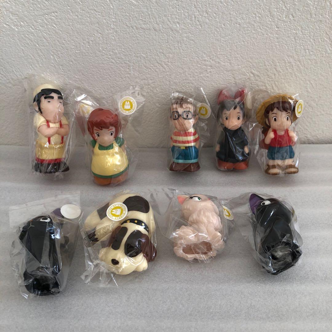 新品　魔女の宅急便　指人形 9点　廃盤